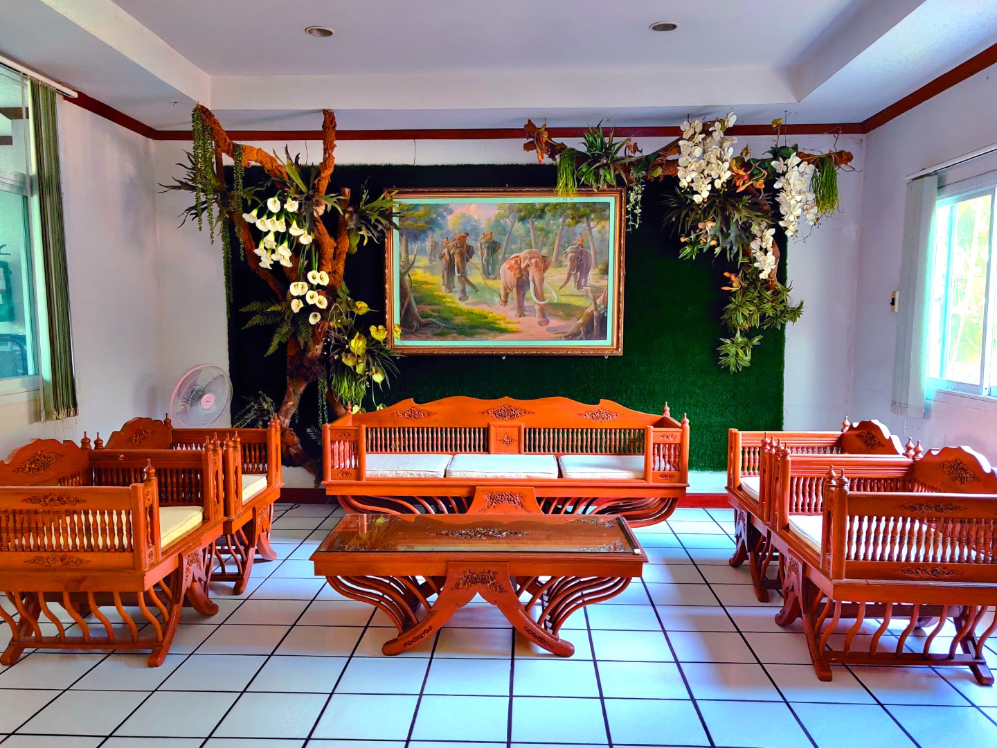 บรรยากาศโรงแรม